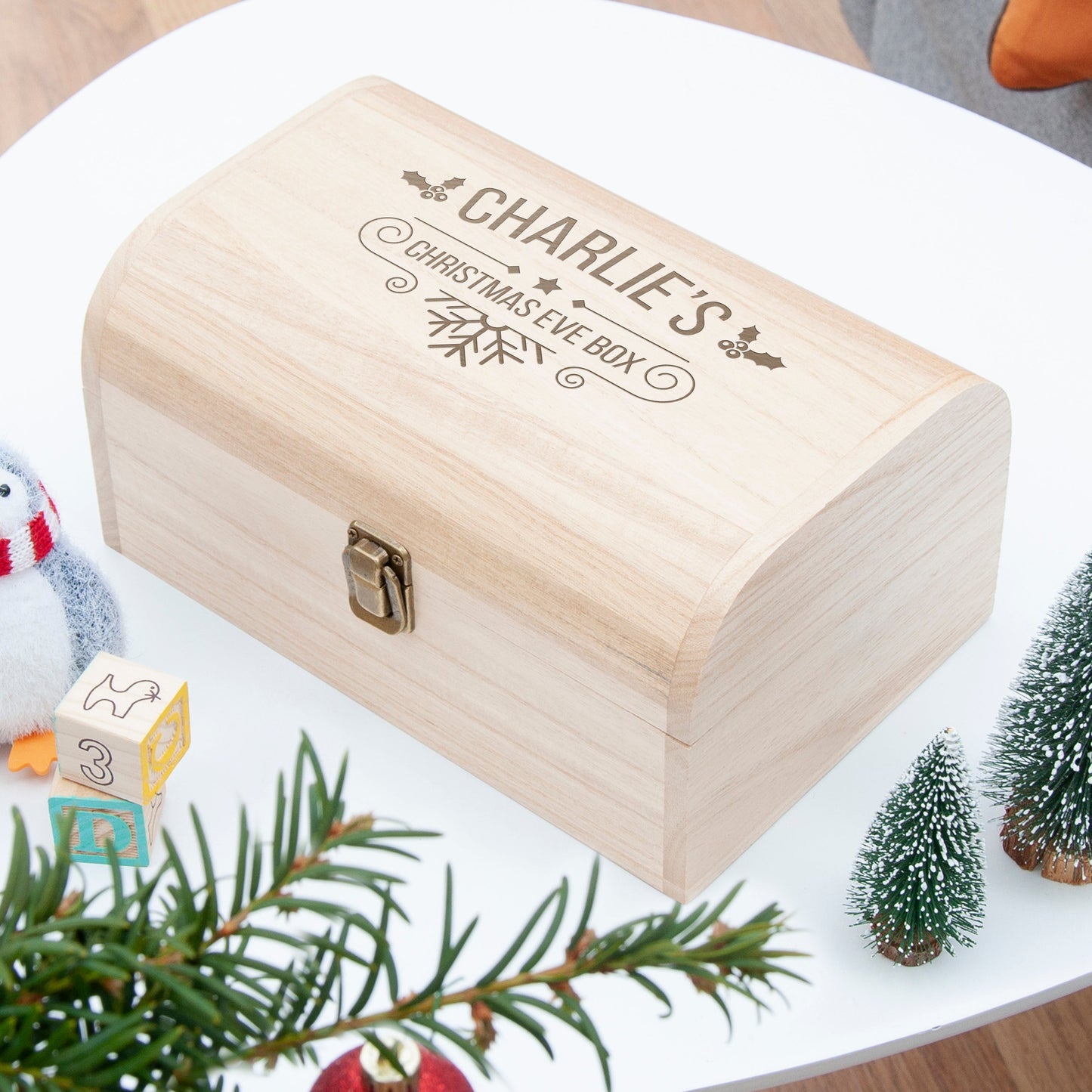Personalised Christmas Eve Chest