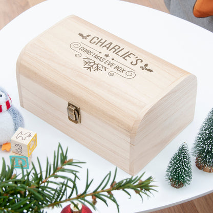 Personalised Christmas Eve Chest