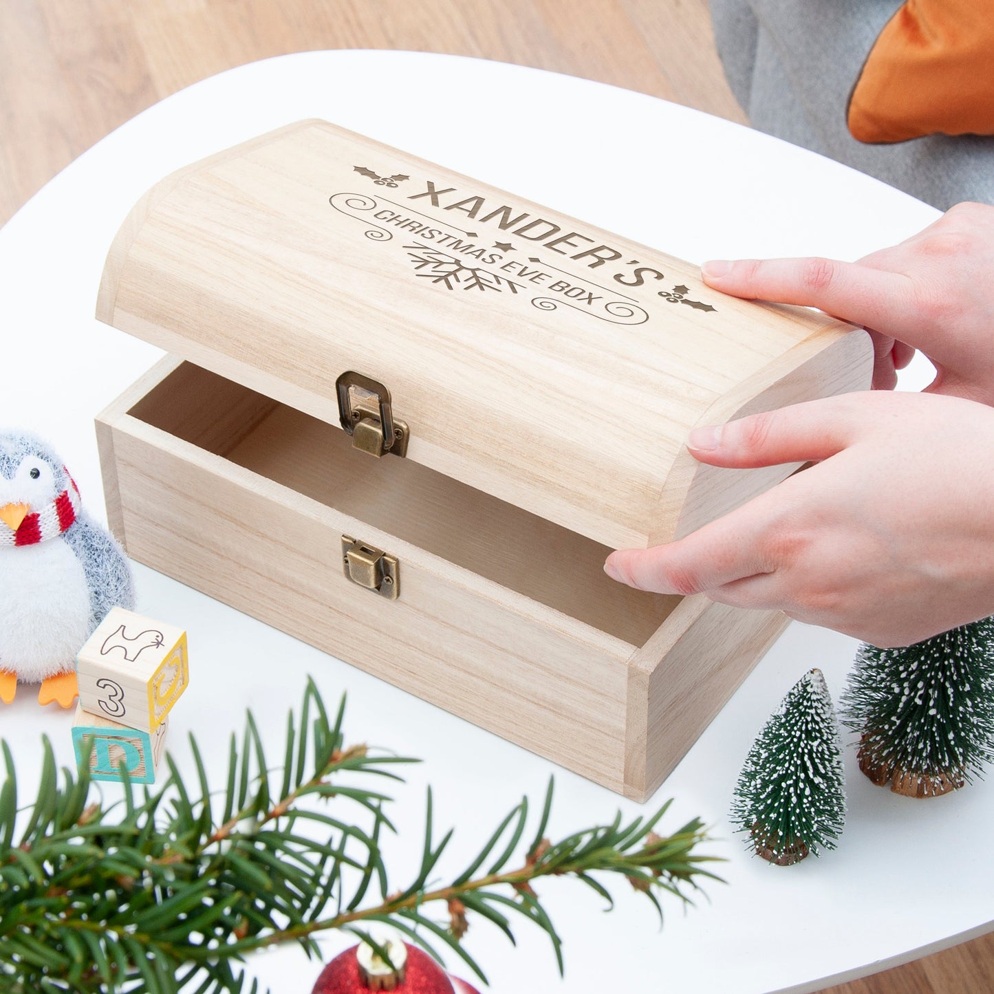 Personalised Christmas Eve Chest