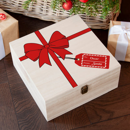 Personalised Christmas Present Christmas Eve Box