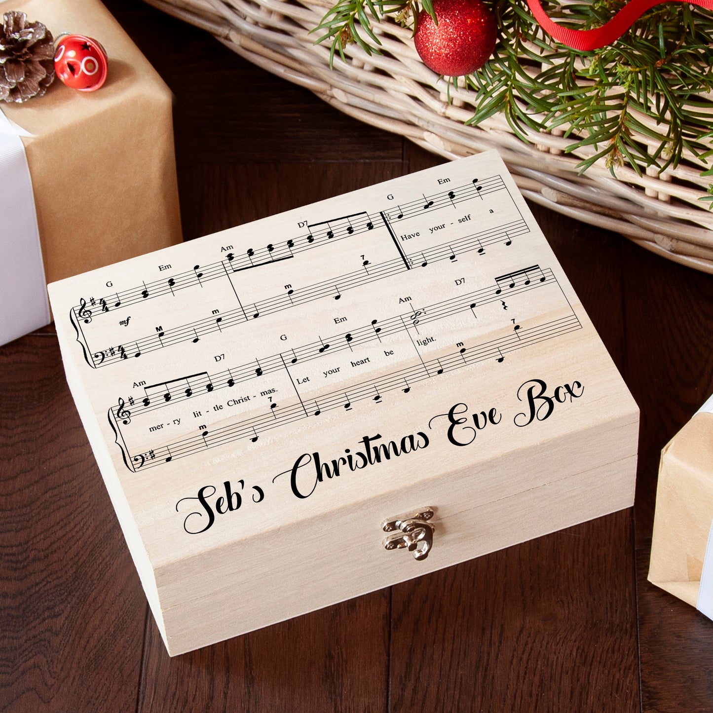 Personalised Have Yourself A Merry Christmas Eve Box