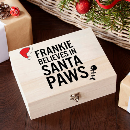 Personalised Pets Santa Paws Christmas Eve Box