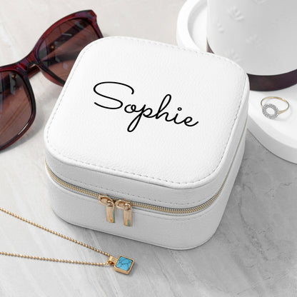 Personalised Travel Jewellery Case