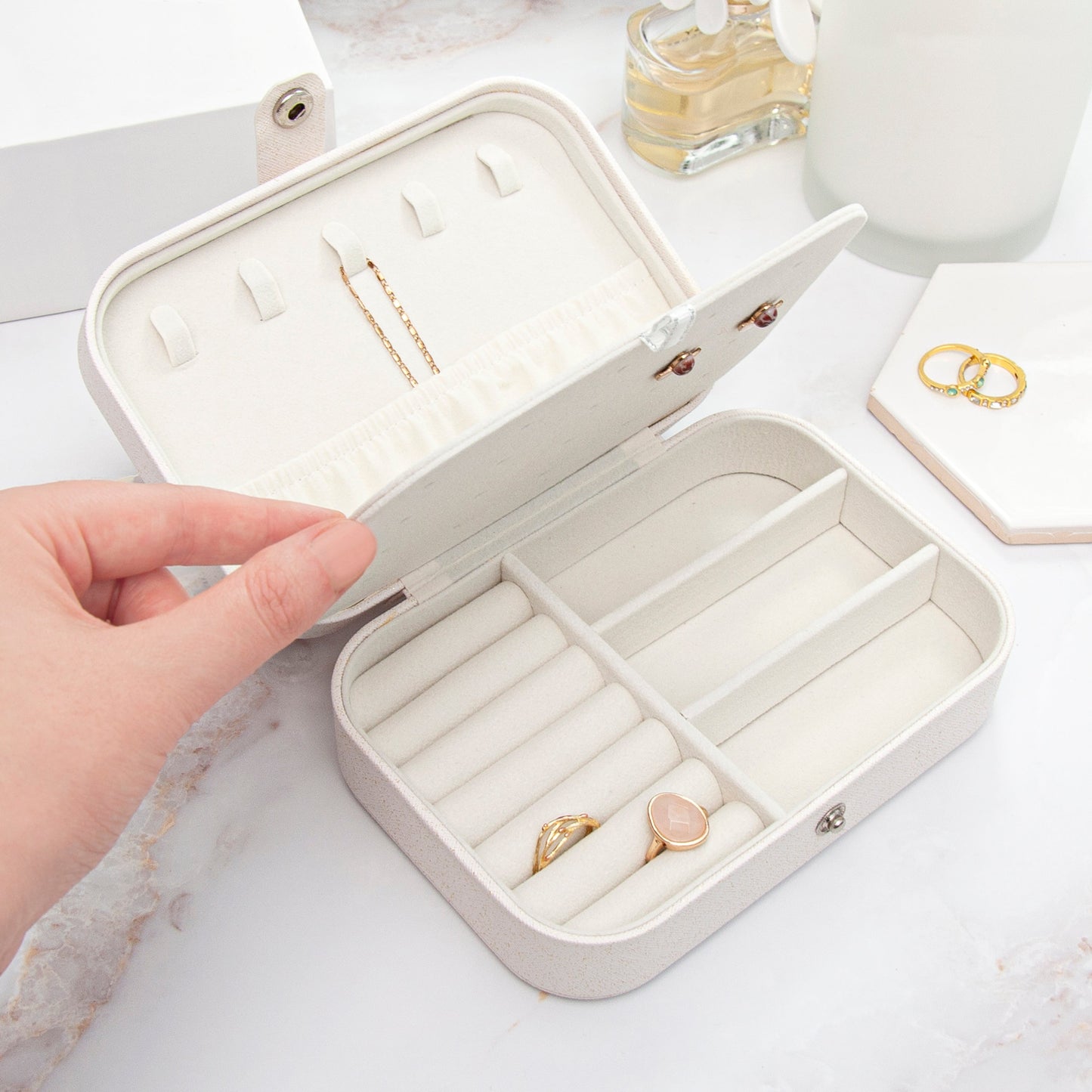 Personalised Travel Jewellery Case