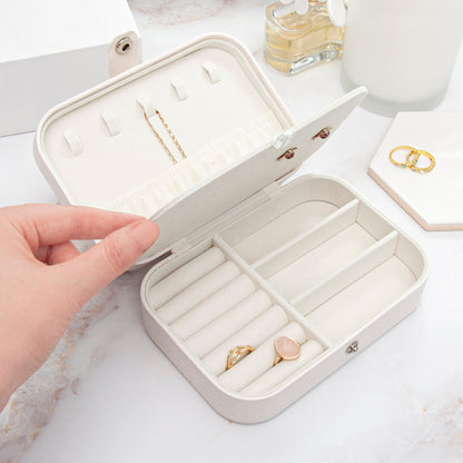 Personalised Travel Jewellery Case