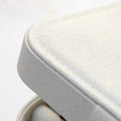 Personalised White Jewellery Case