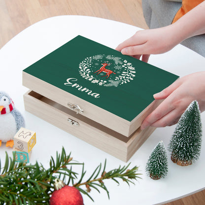 Personalised Woodland Deer Christmas Eve Box
