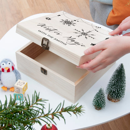 Personalised Winter Magic Christmas Eve Box