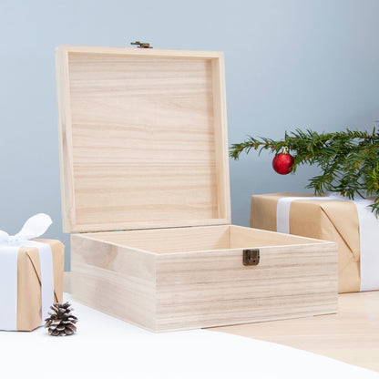 Personalised Festive Garland Christmas Eve Box