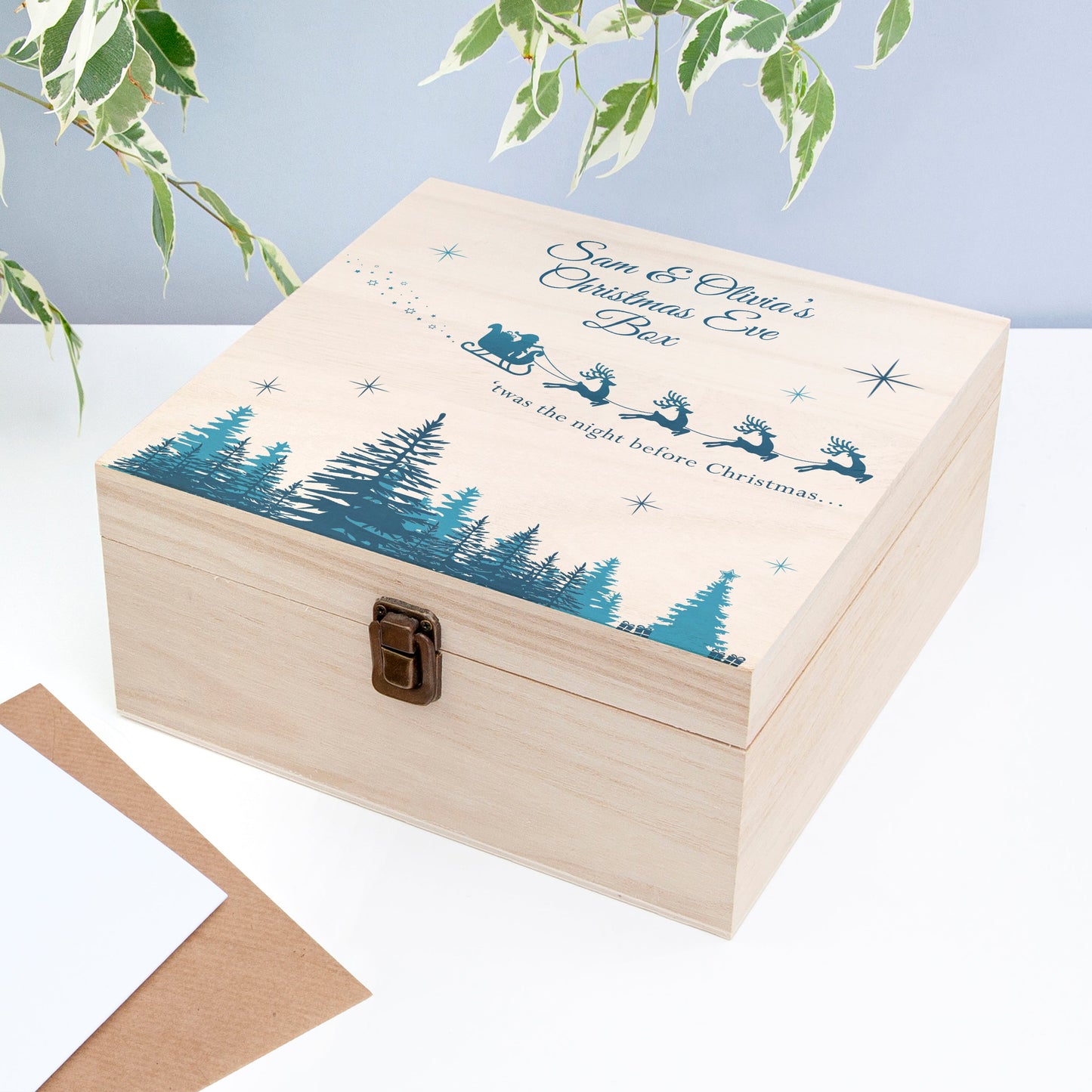Personalised 'Twas The Night Before Christmas Box