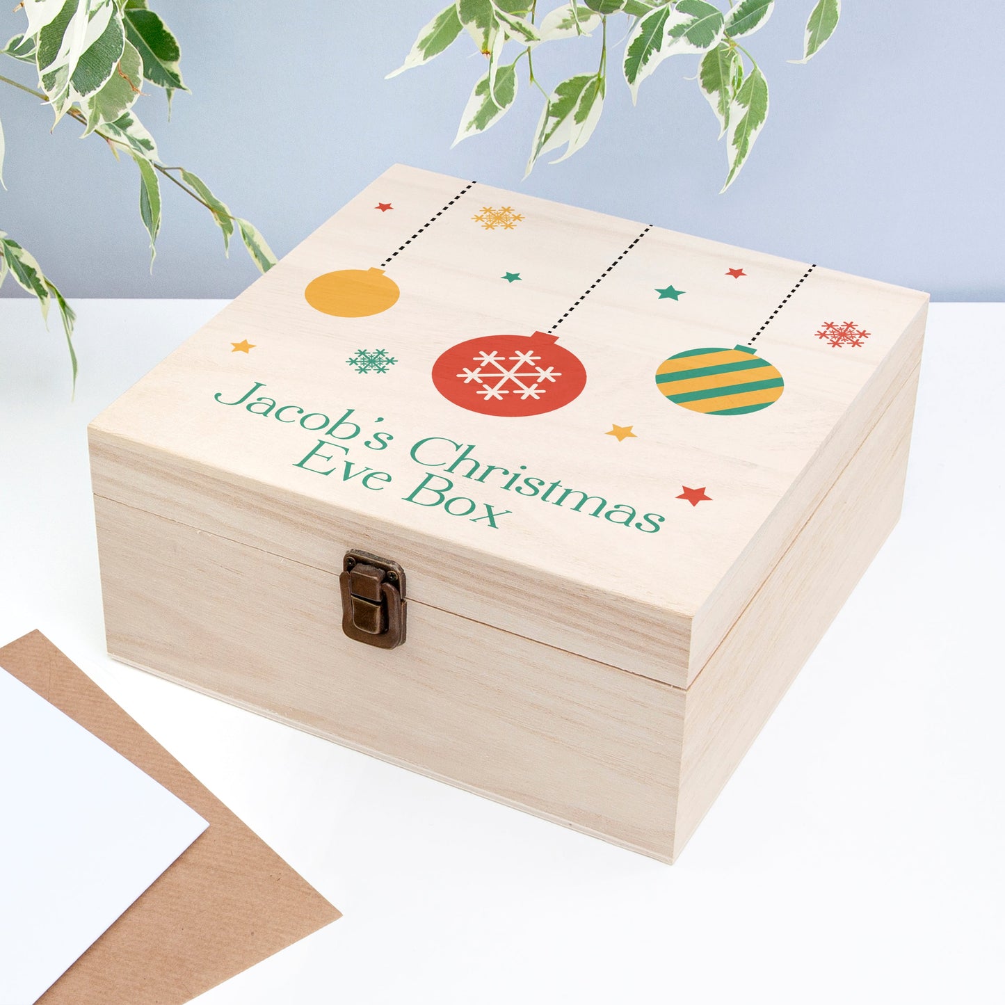 Personalised Bauble Christmas Eve Box