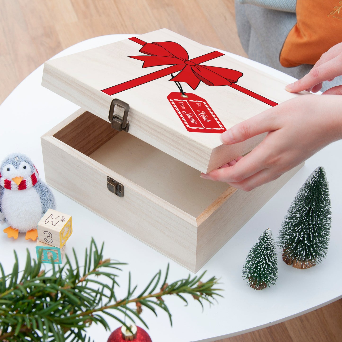 Personalised Christmas Present Christmas Eve Box