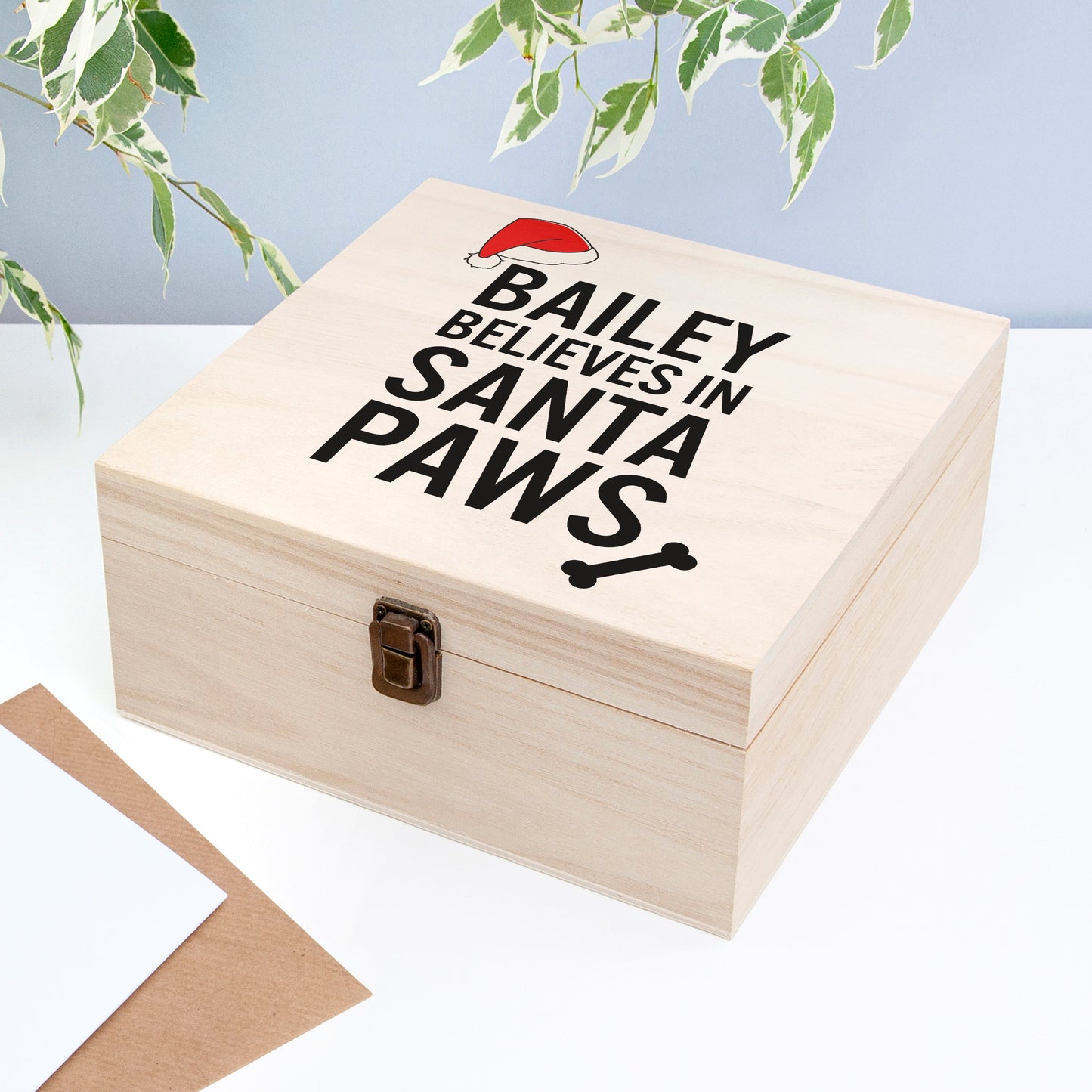 Personalised Pets Santa Paws Christmas Eve Box