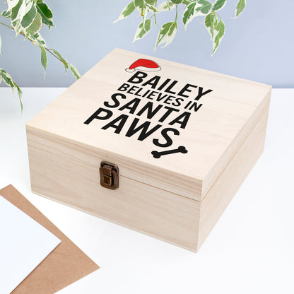 Personalised Pets Santa Paws Christmas Eve Box