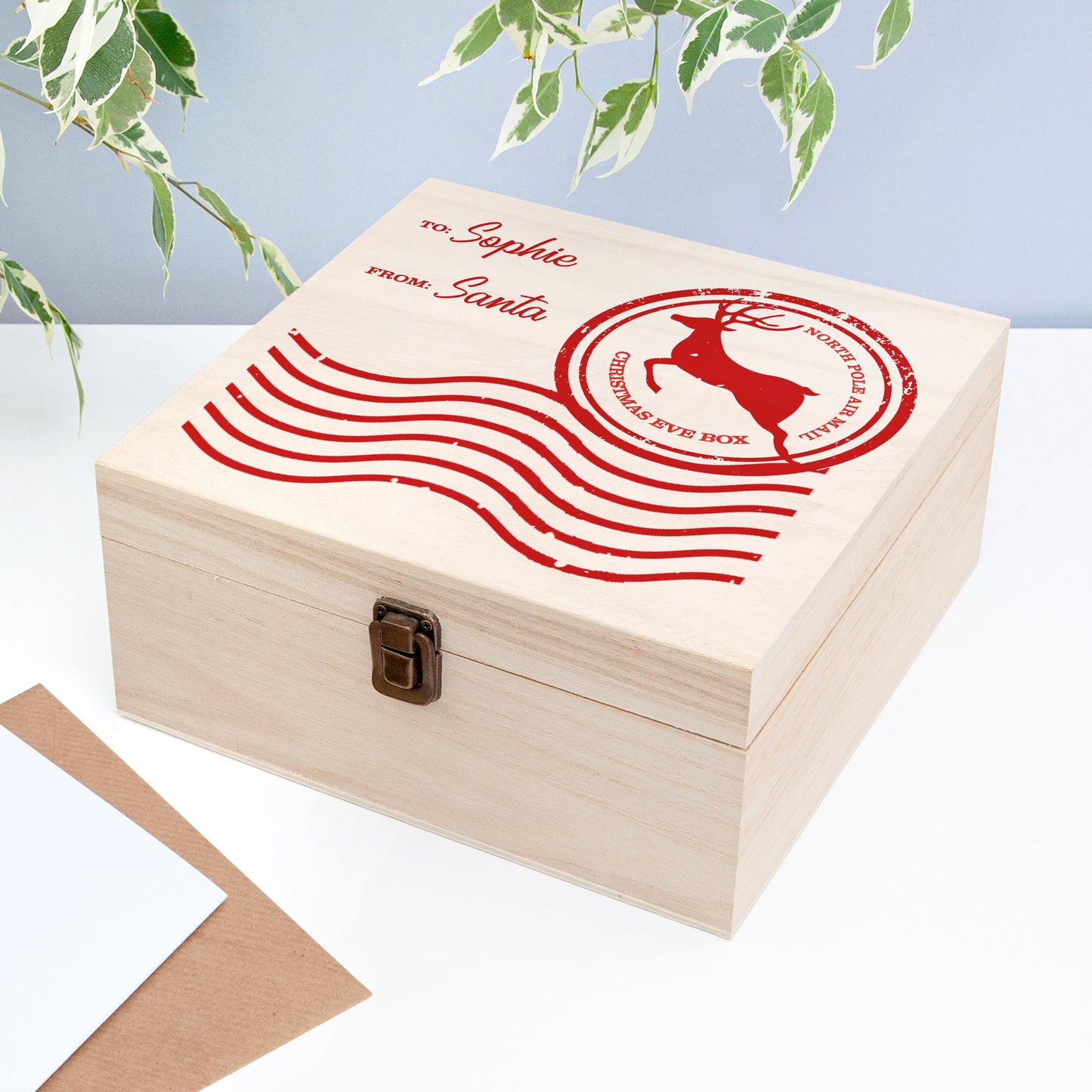 Personalised North Pole Air Mail Christmas Eve Box