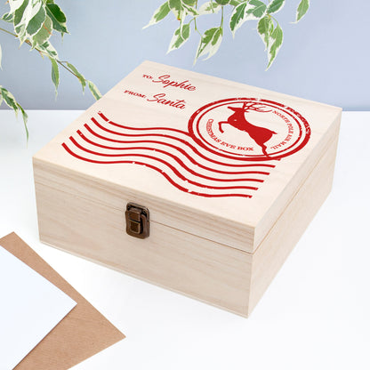 Personalised North Pole Air Mail Christmas Eve Box