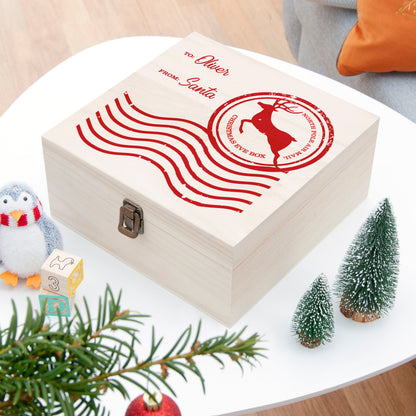 Personalised North Pole Air Mail Christmas Eve Box
