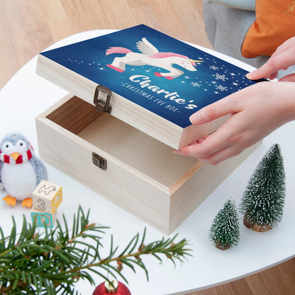 Personalised Baby Unicorn Christmas Eve Box
