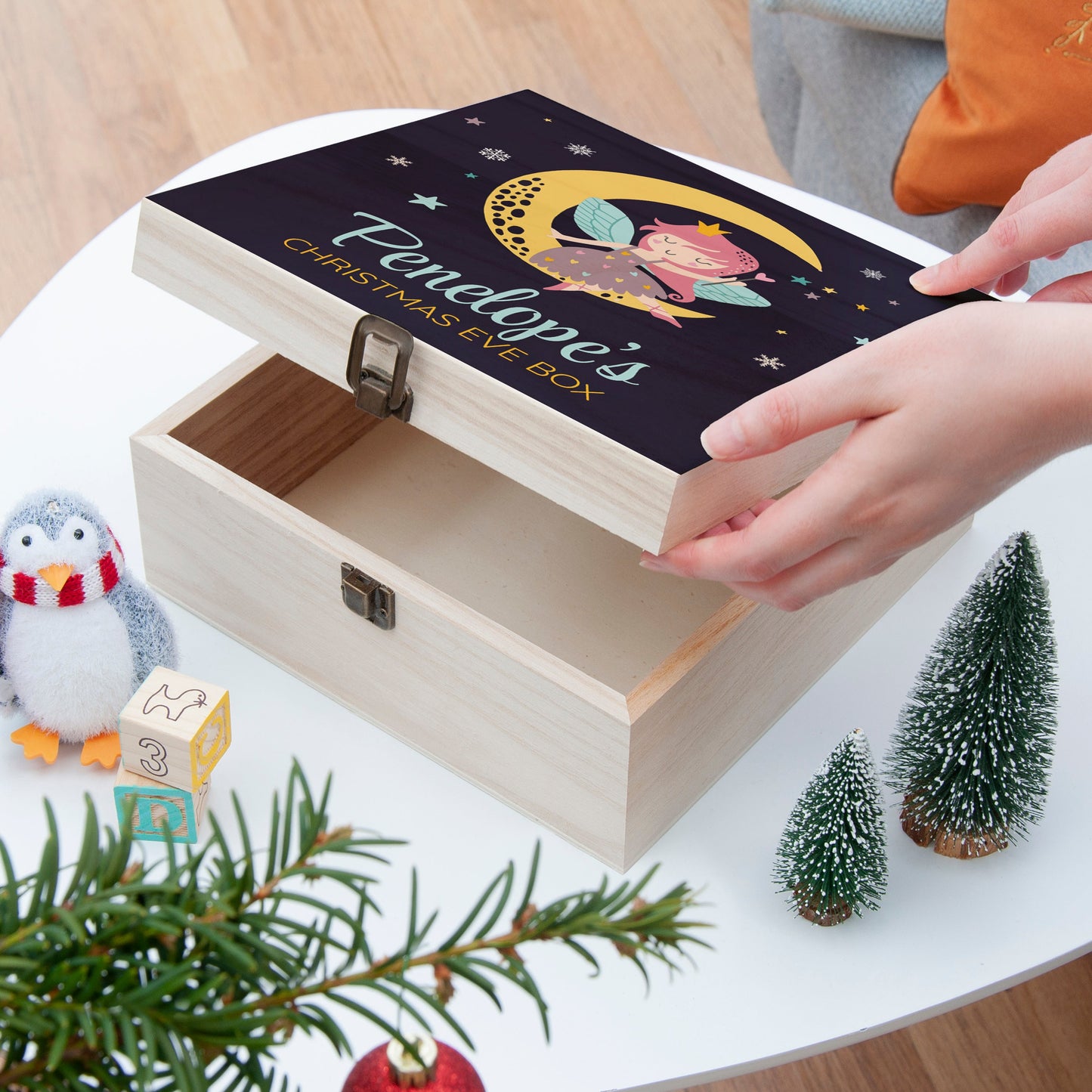 Personalised Fairy Christmas Eve Box
