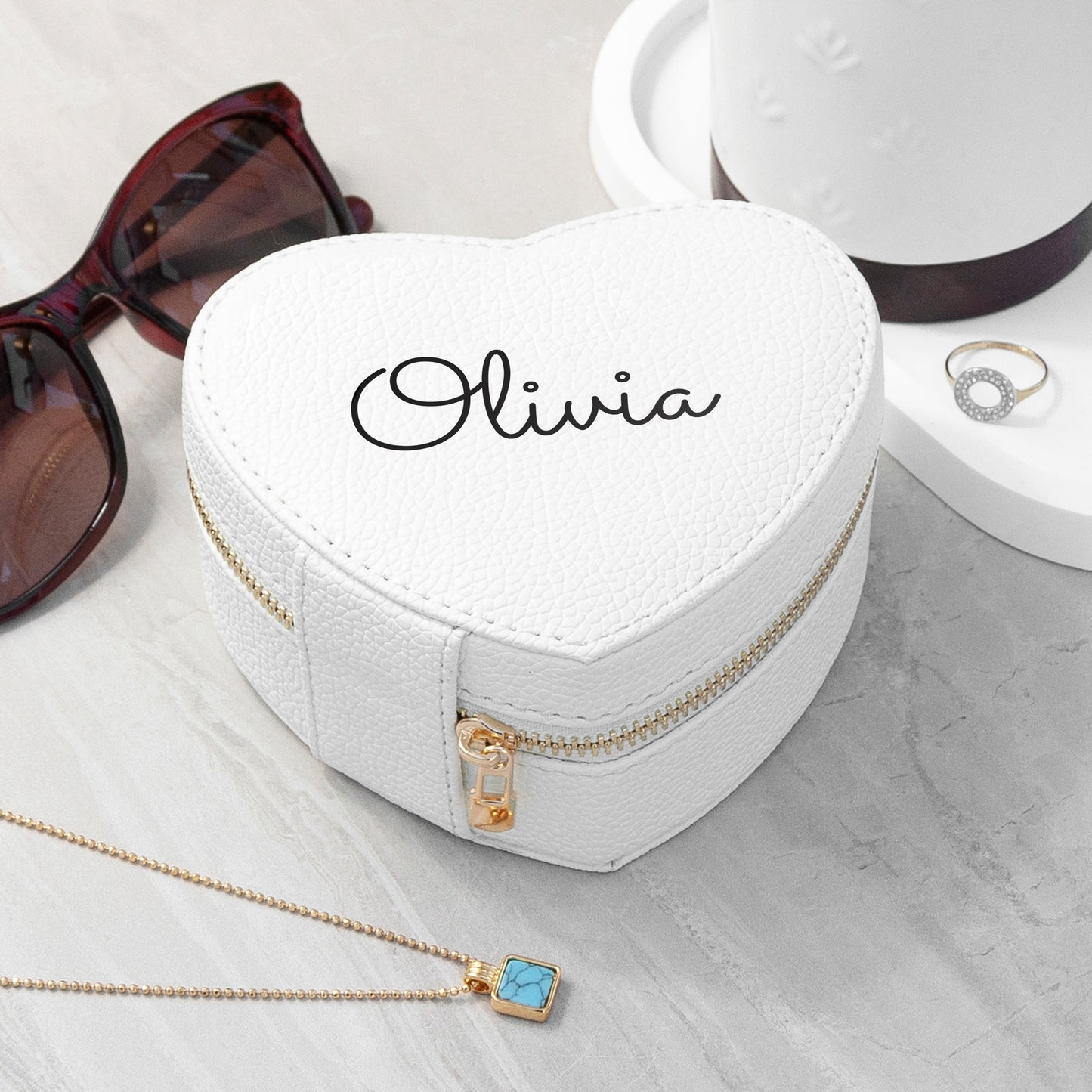Personalised Travel Jewellery Case