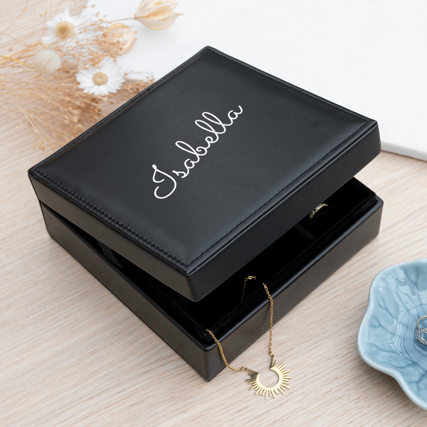 Personalised Travel Jewellery Case