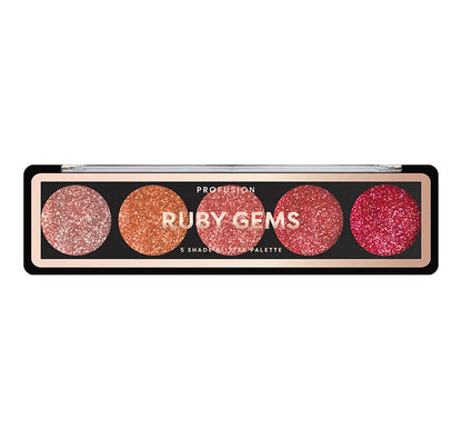 GLITTER GEMS | 5 SHADE GLITTER PALETTES