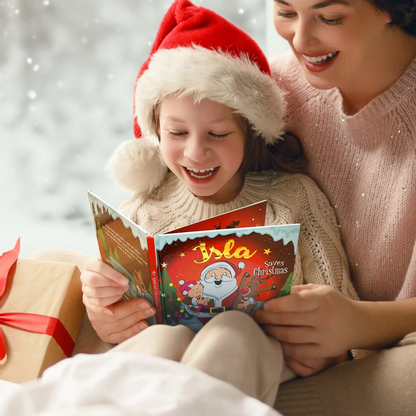 Pre-personalised Children's Christmas Storybook - Be The Star Of Your Own Story