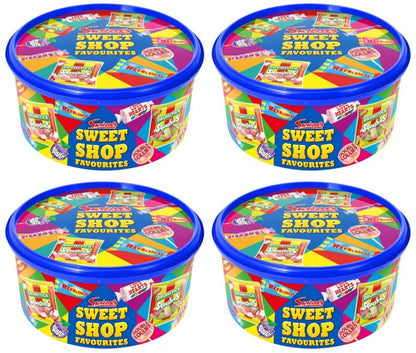 4 x Swizzels Sweet Shop Favourites Tub - 650G