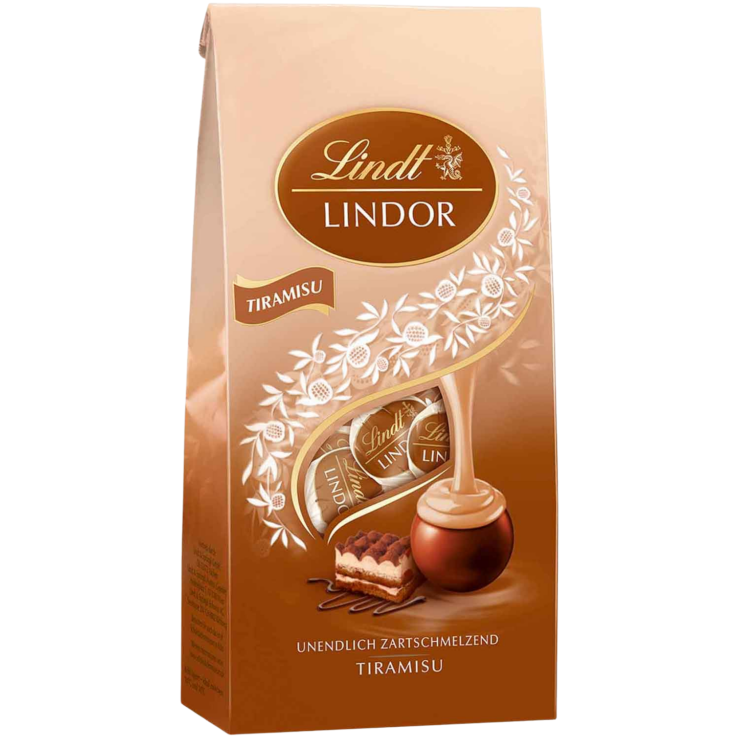 Tiramisu Milk Chocolate Lindt Lindor | 137g Bag