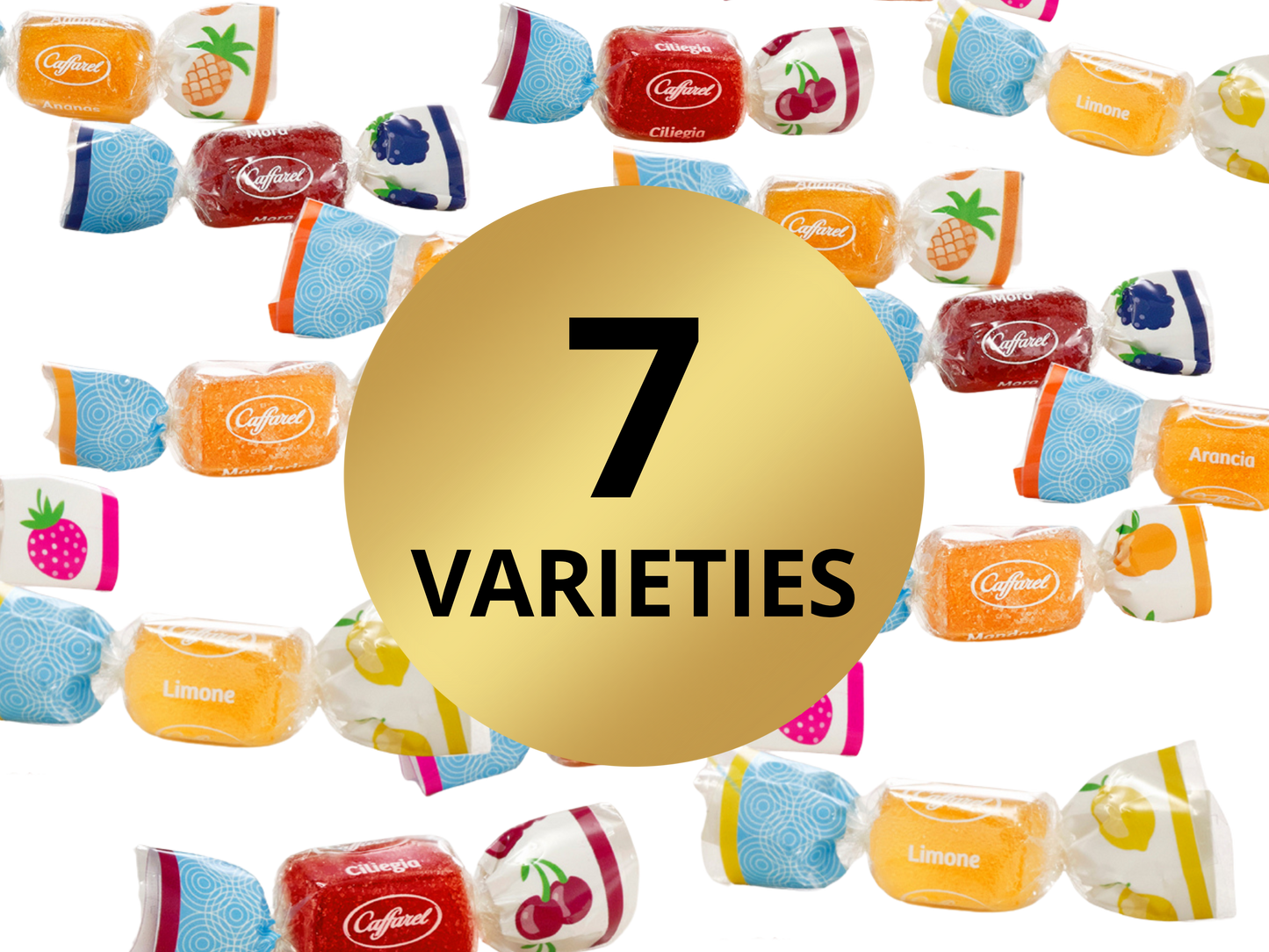 Lindt Caffarel | Mixed Fruit Jellies | 7 varieties
