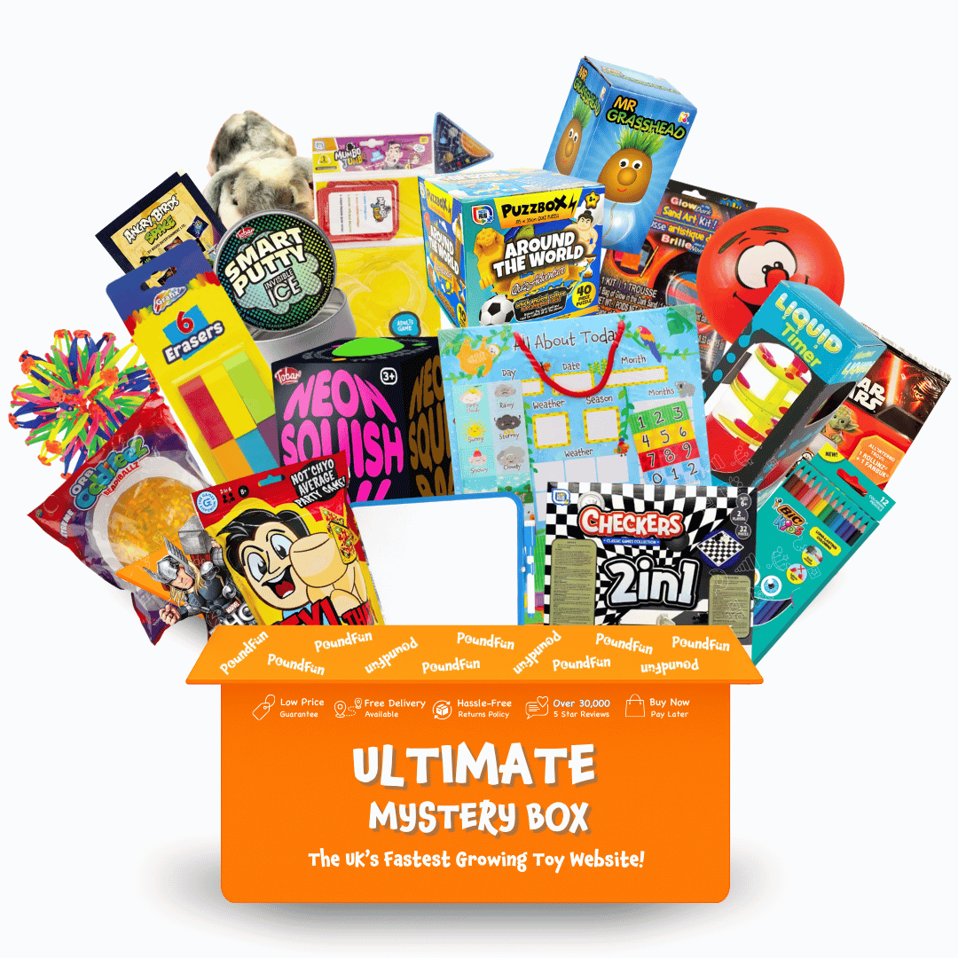 Ultimate Surprise Toy Box filled with toys, crafts & activities