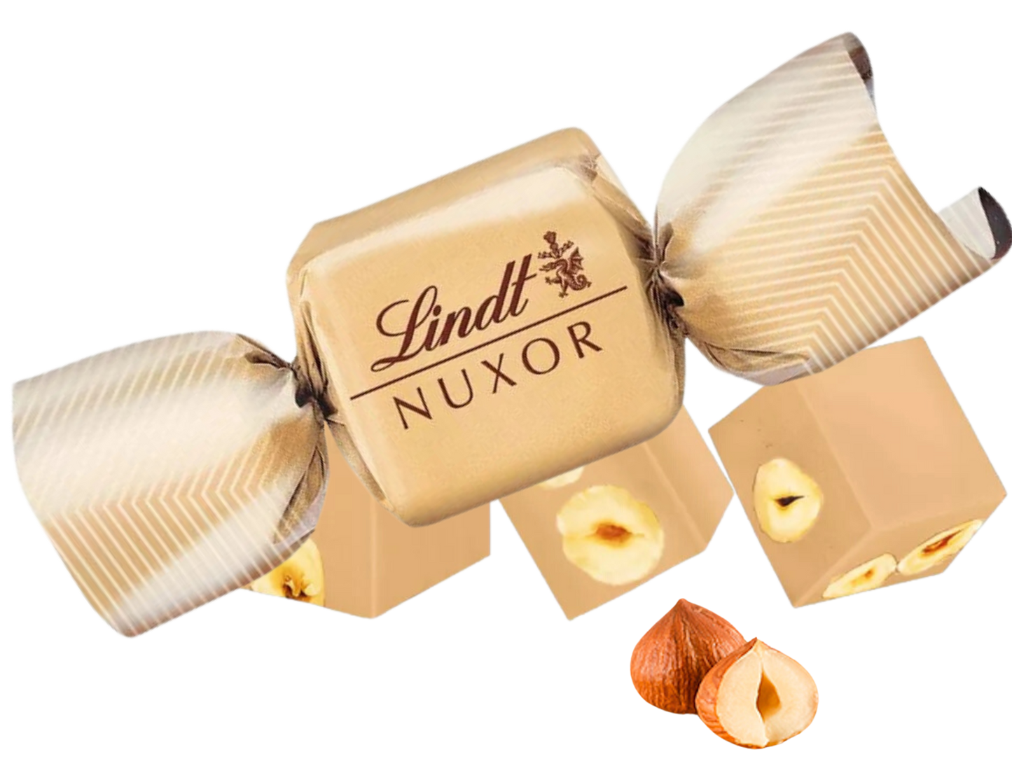 Lindt Nuxor Hazelnut White Chocolate