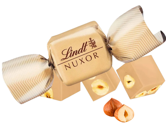 Lindt Nuxor Hazelnut White Chocolate