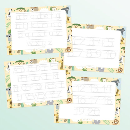 Letters & Numbers Writing Mats