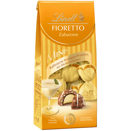 Zabaione Milk Chocolate Lindt Fioretto | 115g Bag