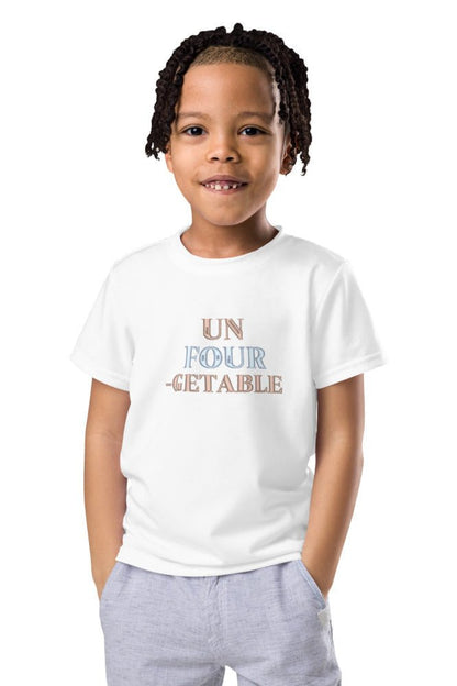 Un FOUR-Getable 4th Birthday T-Shirt Personalised