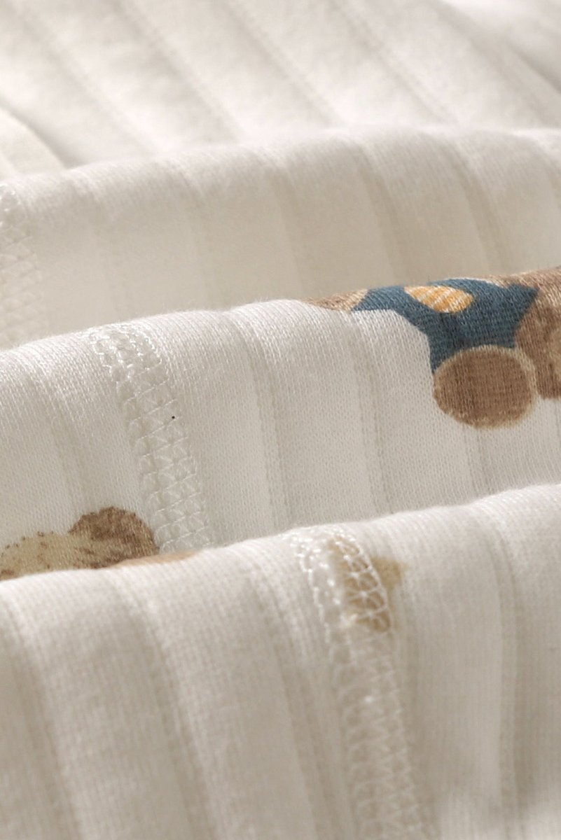 The Charming Bear Boucle Wrap Baby Grow Romper