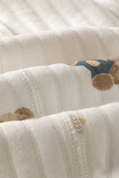 The Charming Bear Boucle Wrap Baby Grow Romper