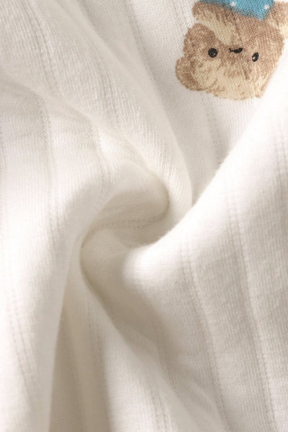 The Charming Bear Boucle Wrap Baby Grow Romper