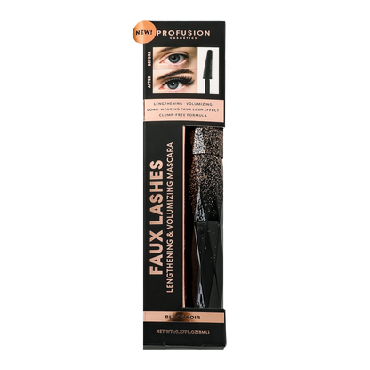 FAUX LASHES | LENGTHENING & VOLUMIZING MASCARA