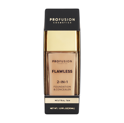 FLAWLESS 2-IN-1 FOUNDATION AND CONCEALER