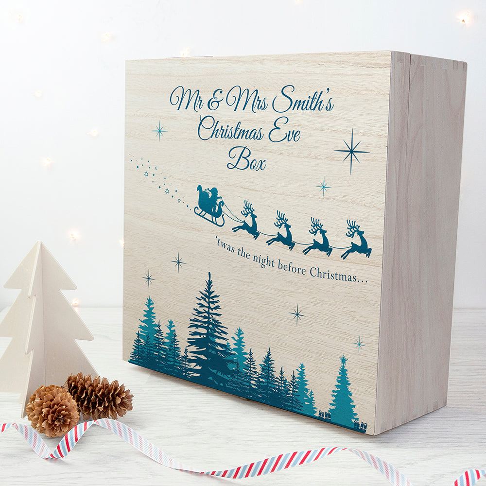 Personalised 'Twas The Night Before Christmas Box