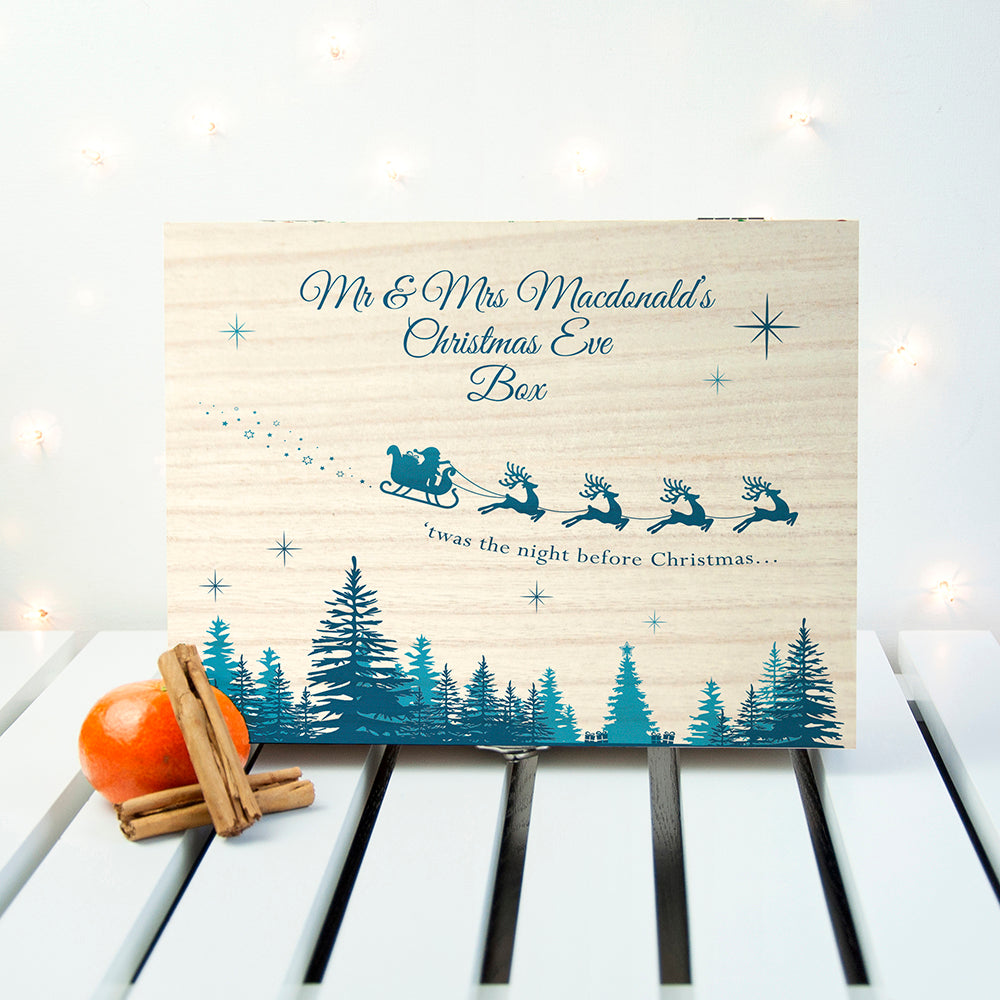 Personalised 'Twas The Night Before Christmas Box