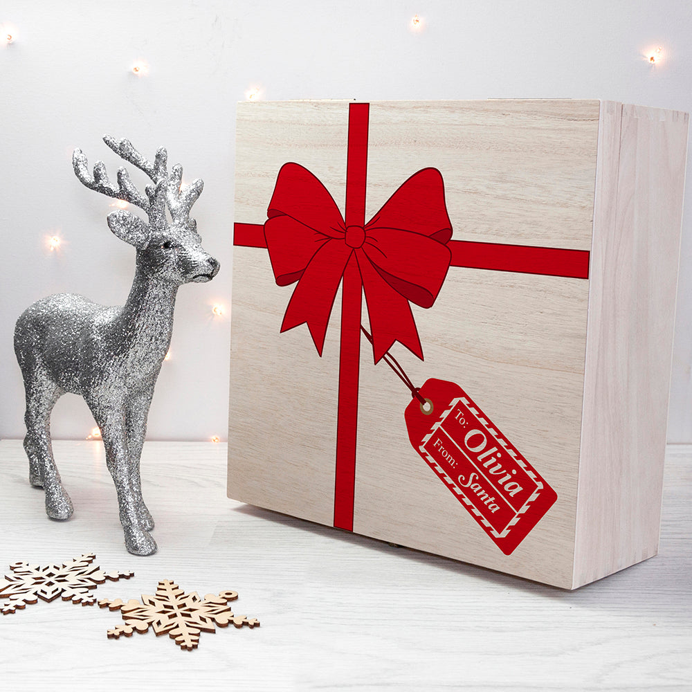 Personalised Christmas Present Christmas Eve Box