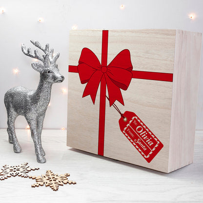 Personalised Christmas Present Christmas Eve Box