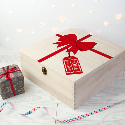 Personalised Christmas Present Christmas Eve Box
