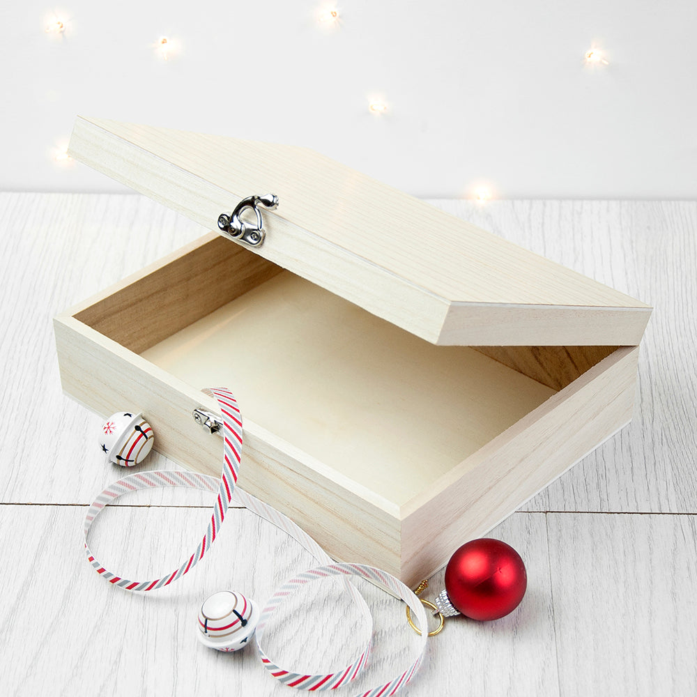 Personalised Jolly Holly Christmas Eve Box