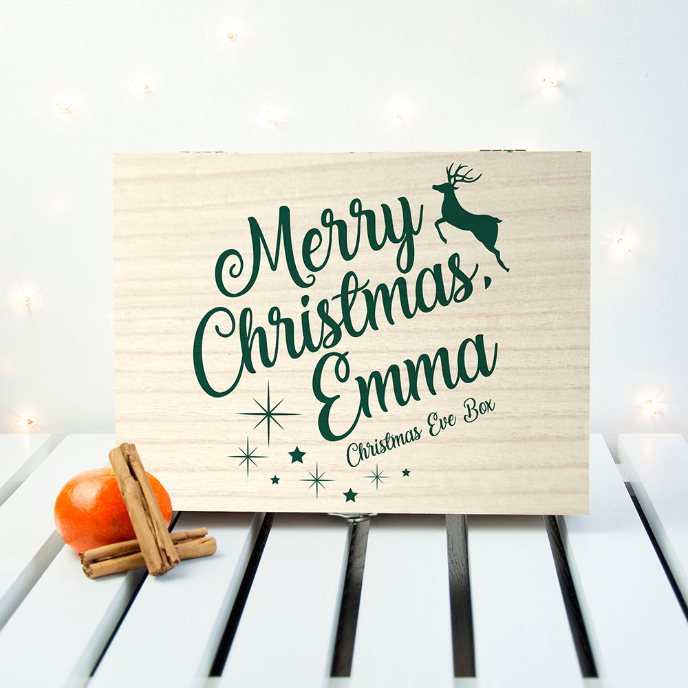 Personalised Rudolf Christmas Eve Box