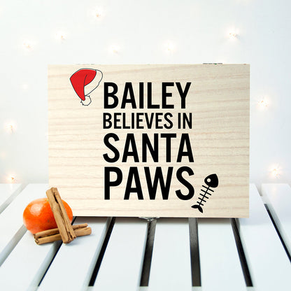 Personalised Pets Santa Paws Christmas Eve Box