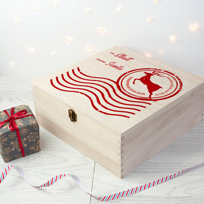 Personalised North Pole Air Mail Christmas Eve Box